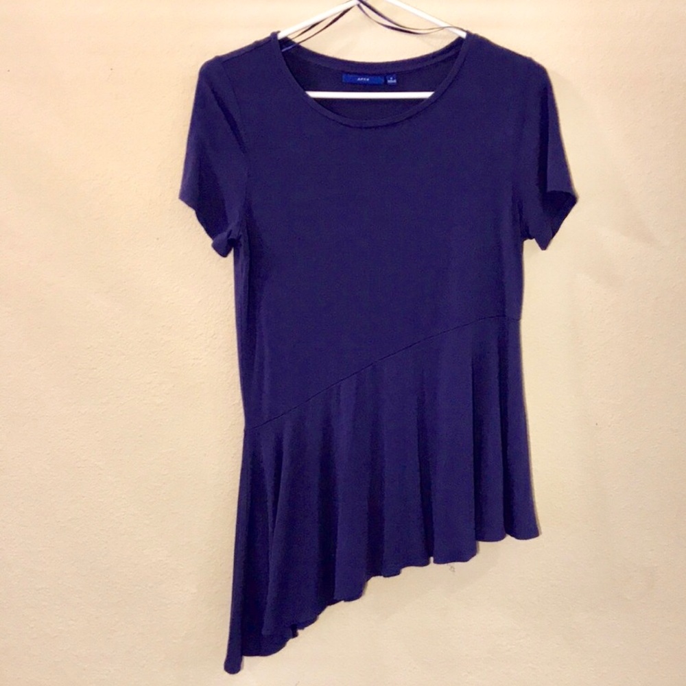 Ladies asymmetrical blouse